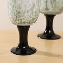 GobekUsa Dot Texture Glass Vase for Stylish Home Decor