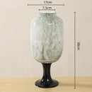 GobekUsa Dot Texture Glass Vase for Stylish Home Decor