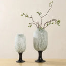 GobekUsa Dot Texture Glass Vase for Stylish Home Decor