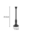 GobekUsa Frosted Metal Candle Holder for Romantic Dining Table Decor
