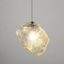 GobekUsa Ice Cake Glass Chandelier Pendant Lights for Indoor Decor Lighting