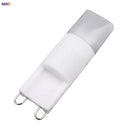 Frosted white ceramic g9 led bulb kitchen energy-efficient lighting by Decorbites