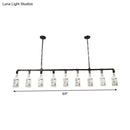 GobekUsa Frosted White Glass Island Lamp - Loft Style, Black Wine Bottle Design - Perfect for Restaurants, Ceiling Suspension Lighting