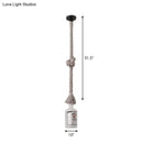 GobekUsa Frosted White Glass Island Lamp - Loft Style, Black Wine Bottle Design - Perfect for Restaurants, Ceiling Suspension Lighting