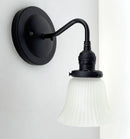 Frosted Antique 1930's HOBNAIL Glass Wall Sconce