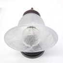 Frosted Milk Glass Wall Light