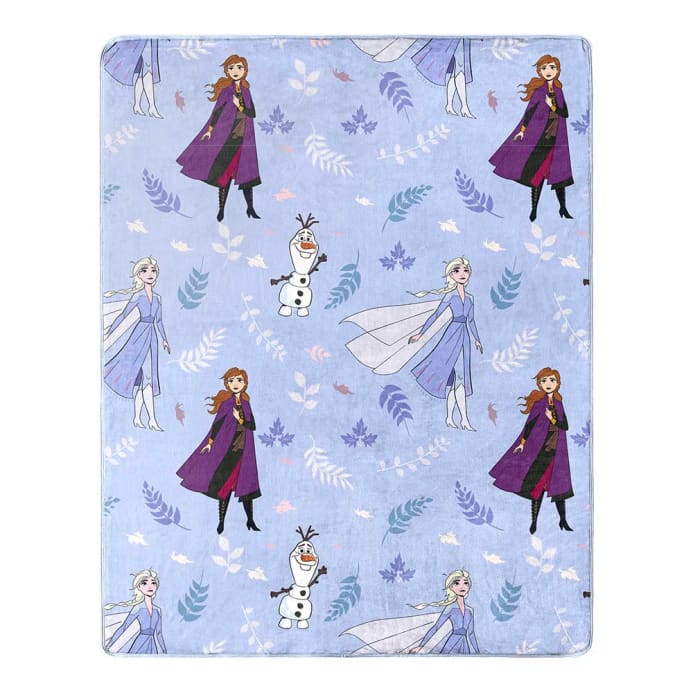 Frozen Anna Elsa & Olaf Pillow Hugger & Throw