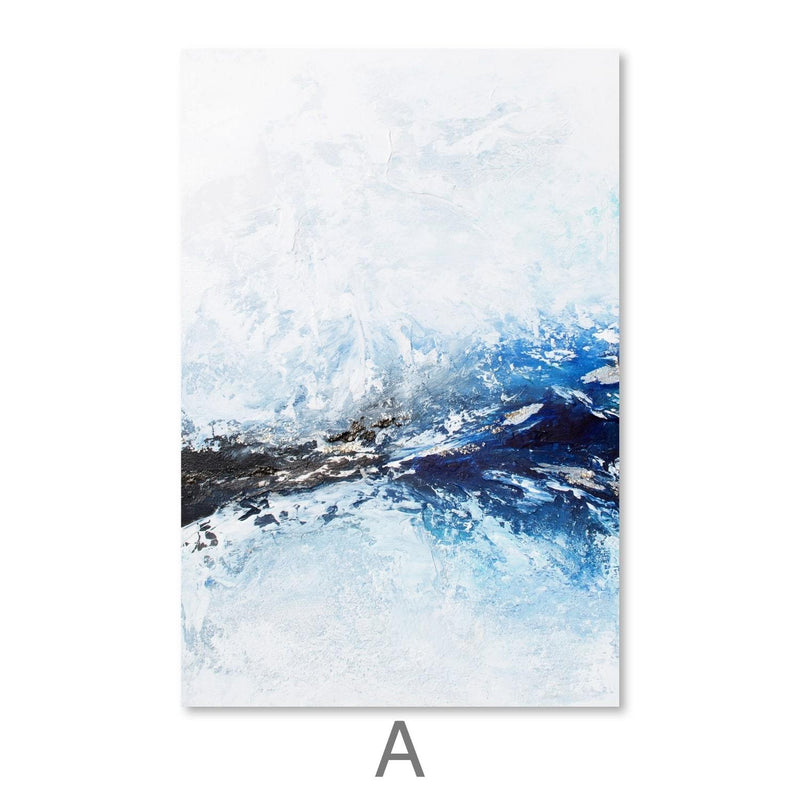 Frozen Ocean Canvas