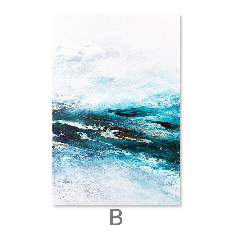 Frozen Ocean Canvas