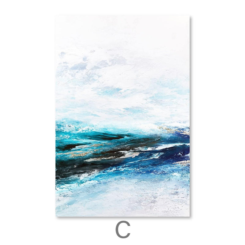 Frozen Ocean Canvas