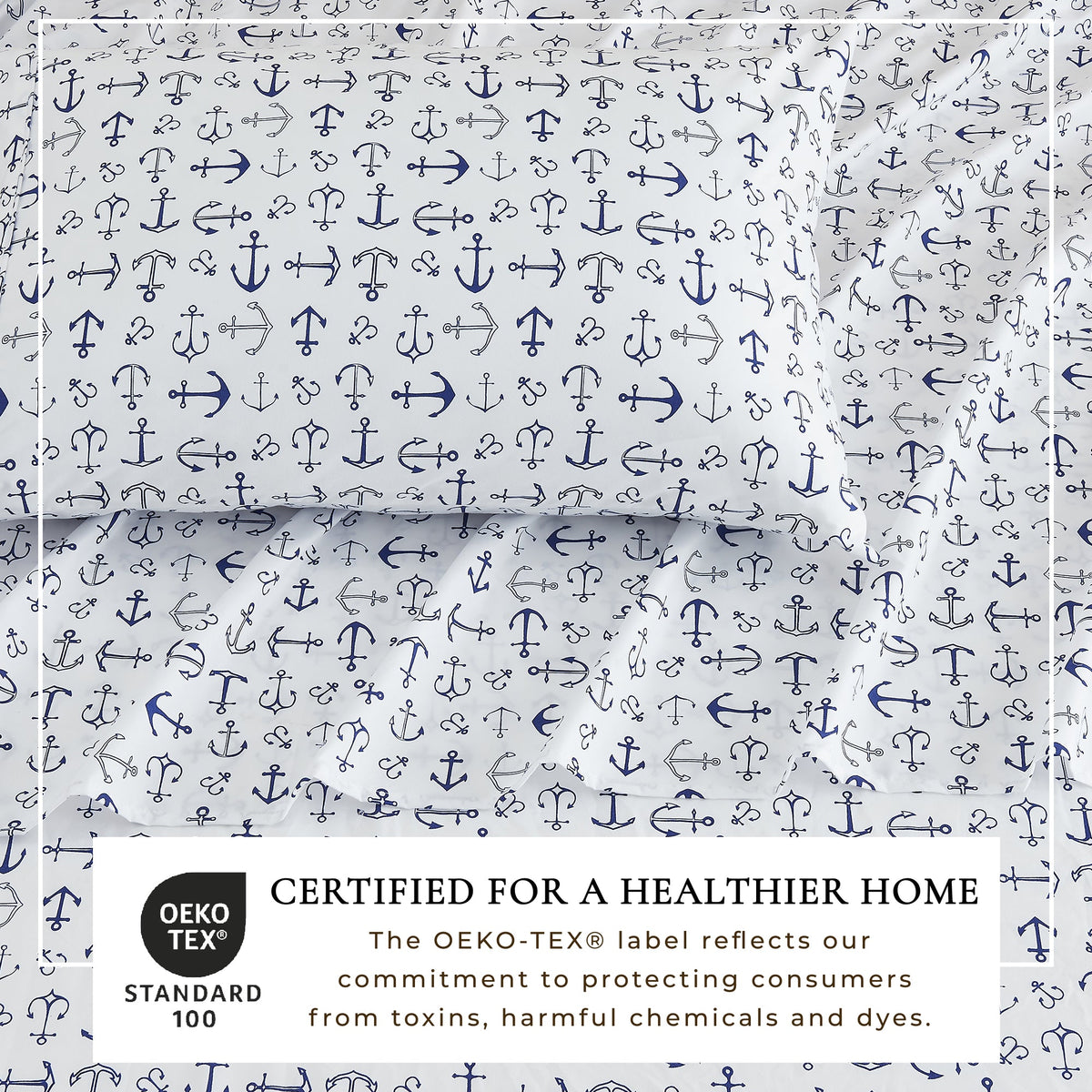 Coastal Printed Sheet Set - Newport Collection, photo 10 of 43