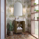 James Martin Chianti 20" Single Bathroom Vanity, Walnut Whisper