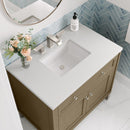 James Martin Chicago 36" Single Bathroom Vanity, Walnut Whisper