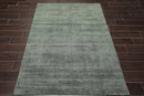4x6 Green Hand Tufted Handmade 100% Wool Modern & Contemporary Oriental Area Rug