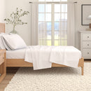 Cotton Solid Flannel Sheet - Nordic Collection by Great Bay Home