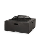 Outdoor 29" Square MgO Wood-Burning Fire Pit
