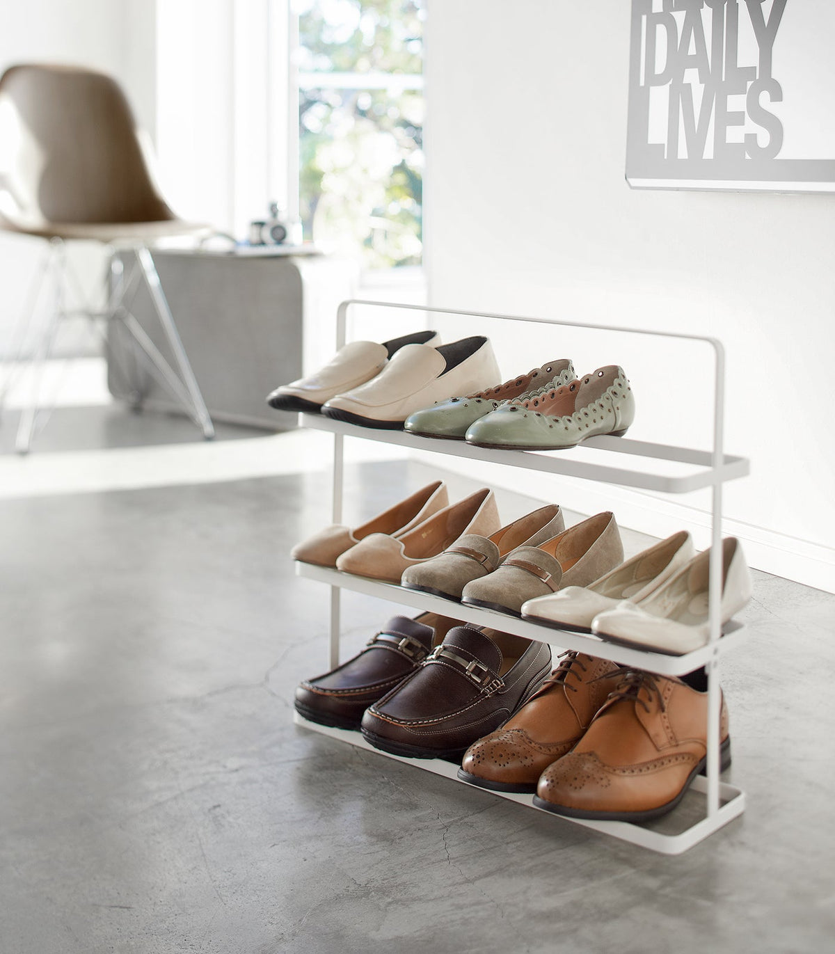Shoe Rack (18" H)  - Steel, photo 2 of 12