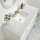 James Martin Chicago 48" Single Bathroom Vanity, Glossy White