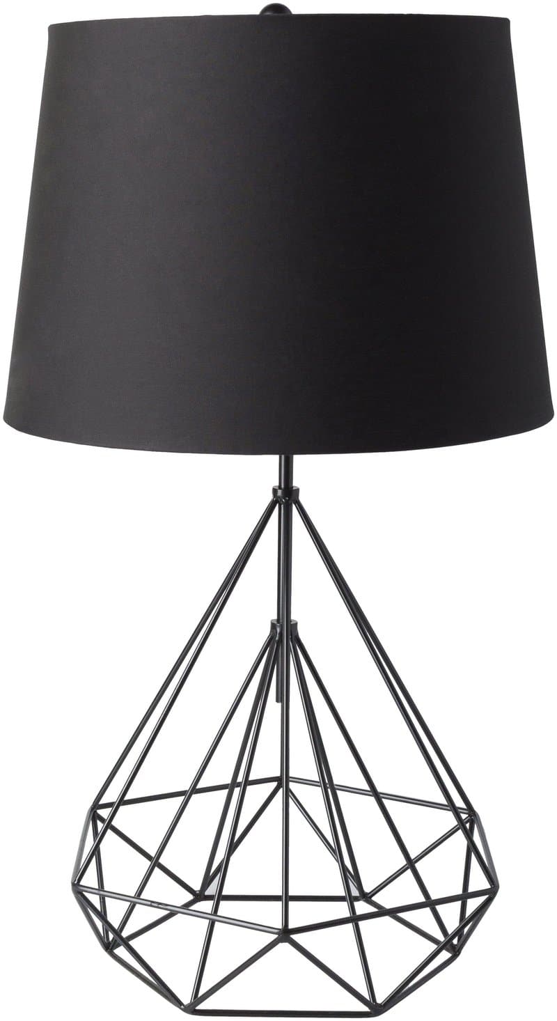 Ballsh Modern Black Table Lamp