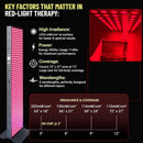 Full-Body Dual-Chip Clinical-Grade Red Light Therapy Panel (SAK63480) by SAKSBY WHOLESALE