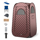 Full-Body Personal Sauna Tent with 1000W 3L Steam Generator for Home Spa Relaxation by LJGDeals