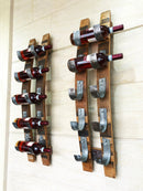 Whiskey & Wine Barrel Home Bar Set