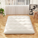 Queen/King/Twin/Full Futon Mattress Floor Sleeping Pad with Washable Cover Beige by LJGDeals