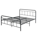 Heavy Duty Metal Platform Bed Frame with Headboard by LJGDeals