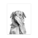 GobekUsa Funny Animal Bathroom Wall Art Print