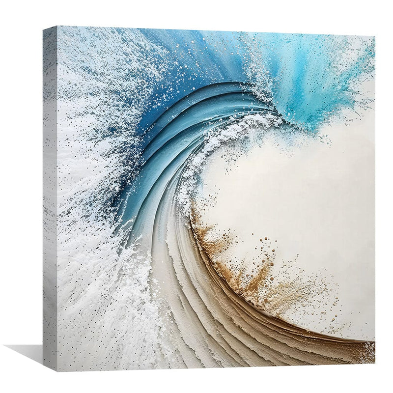 Fused Splash Canvas