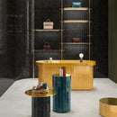 Fusion Antracite Polished Zellige Look Porcelain Tiles 2 1/2x10
