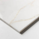 Fusion White Honed Marble Tiles 12x24
