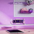 GobekUsa Cute Gaming Digital Clock with Smart App Control and Weather Forecast, Stock Updates