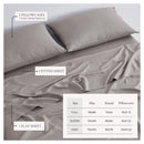 TENCEL™ Lyocell & Linen Blend Sheet Set - Magdalena Collection by Great Bay Home