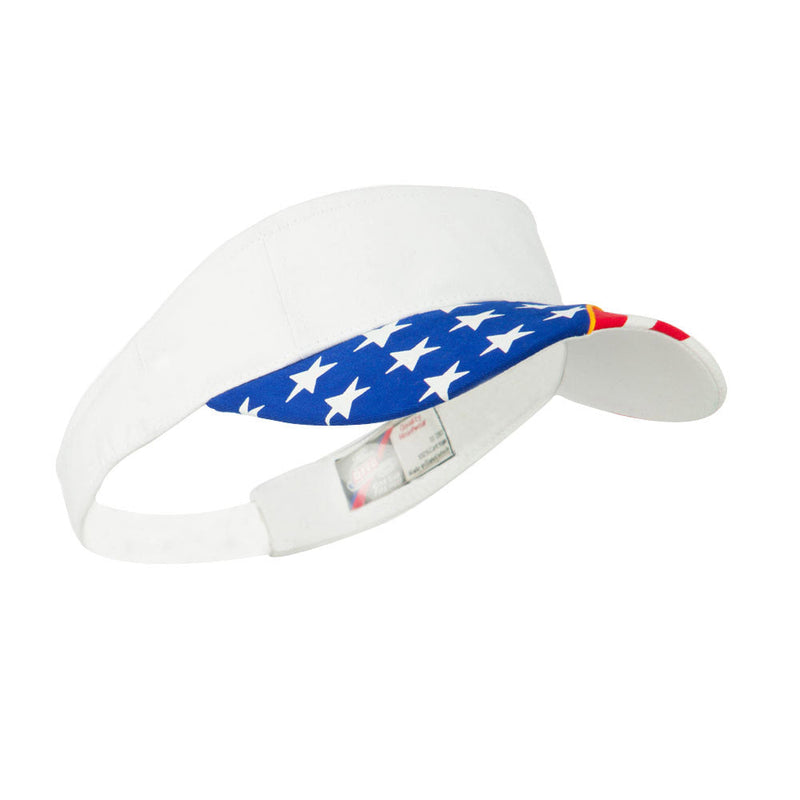 Flag Design Cotton Twill Visor