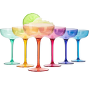 European Style Crystal, Stemmed Wine Glasses | Set of 6 | 15oz