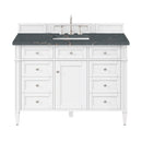 James Martin Brittany 48" Single Bathroom Vanity, Bright White