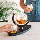 Globe Decanter and Whiskey Tumbler Set by Viski