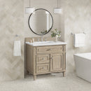 James Martin Lorelai 36" Single Bathroom Vanity, Whitewashed Oak