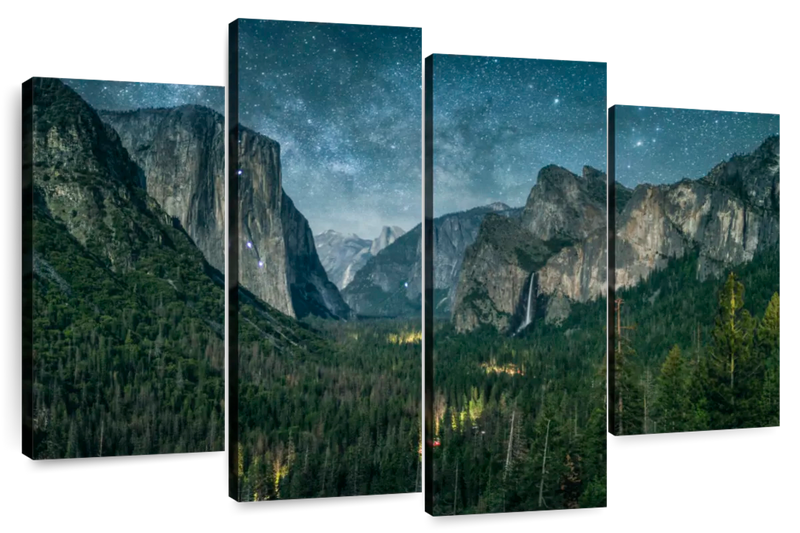 Yosemite Stunning Stars Wall Art