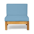 Brava X-Back Armless Patio Furniture Set