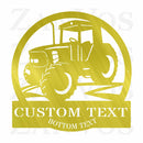 Modern Tractor Monogram