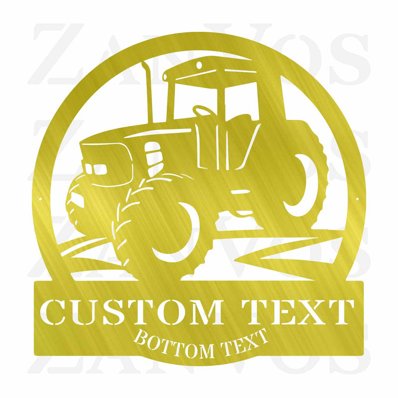 Modern Tractor Monogram