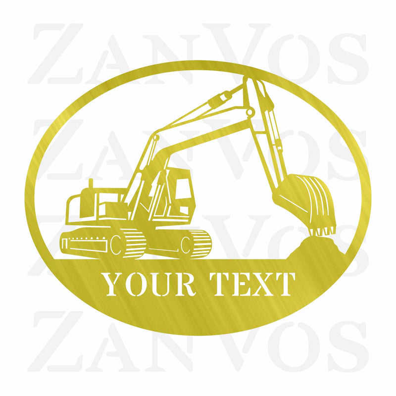 Excavator Monogram