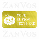 Scary Pumpkin Monogram