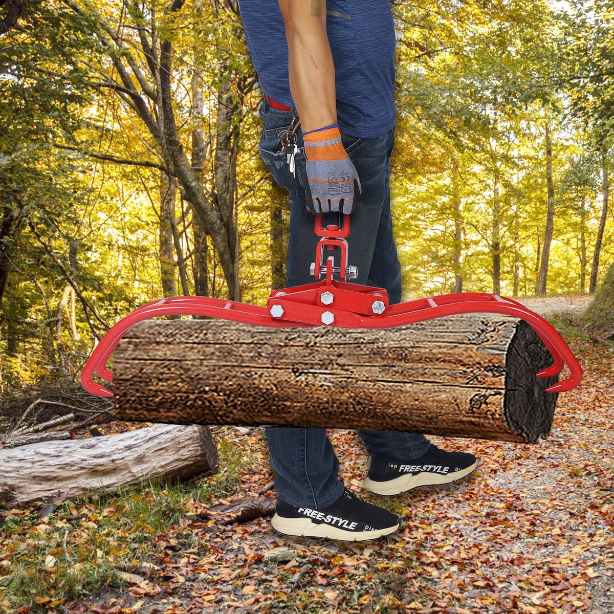 Heavy-Duty 4 Claw Timber Log Lifting Tongs Grabber, photo 8 of 8