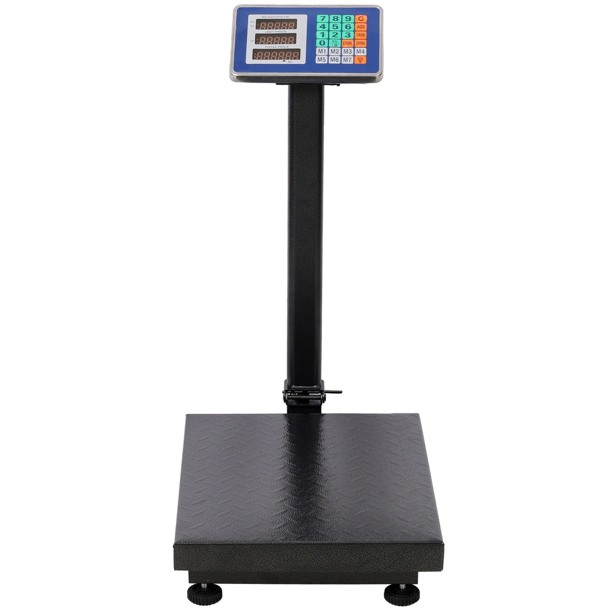 Digital Weight Computing Floor Platform Scale With Price Calculator - Black, photo 2 of 4