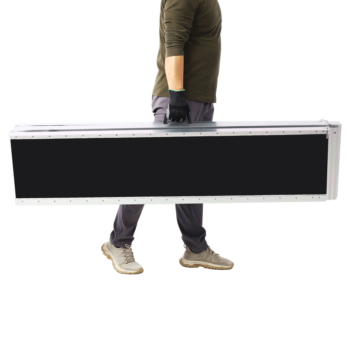 Portable And Foldable Wheelchair Ramp With Non-Skid Surface, photo 14 of 15
