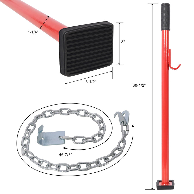 Universal Pulling Stick Tool For Car Repair Body Dent Fix - Red, photo 2 of 4