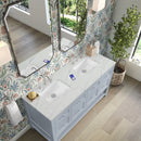 James Martin Breckenridge 60" Double Bathroom Vanity, Serenity Blue